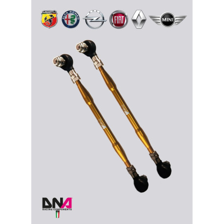 Anti-roll bars DNA RACING front sway bar tie rods on uniball for FIAT 500 EU Abarth incl. | race-shop.si