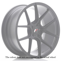 Japan Racing JR30 18x8 ET20-40 5H BLANK Black Machined w/Tinted Face