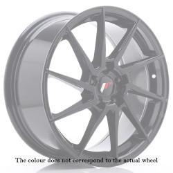 Japan Racing JR36 19x9 ET20-40 5H BLANK Srebrna obdelava