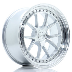 Japan Racing JR39 19x10 ET15-40 5H BLANK Srebrna obdelava