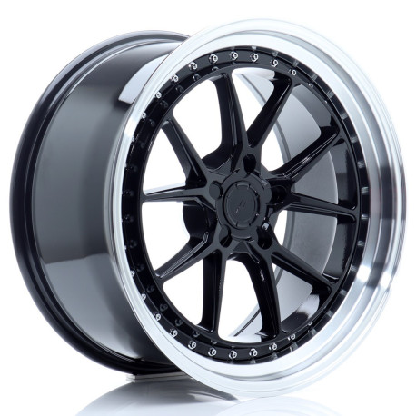 Aluminium wheels Japan Racing JR39 19x9,5 ET15-35 5H BLANK Glossy Black z obdelanim Lipom | race-shop.si