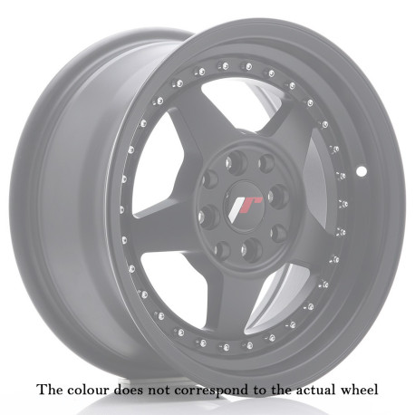 Aluminium wheels Japan Racing JR6 17x9 ET20-35 5H BLANK Gloss Black z obdelanim Lipom | race-shop.si