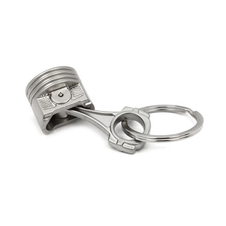 Ključavnice Piston metal keychain - silver | race-shop.si