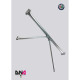 Stebrički DNA RACING rear strut bar with tie rods kit for ALFA ROMEO GIULIETTA (2010-) | race-shop.si