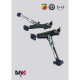 Opel DNA RACING front adjustable suspension arms kit for OPEL CORSA D OPC INCL. (2006 - 2014) | race-shop.si