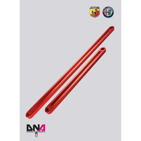 Stebrički DNA RACING front suspension subframe double tie rods for ALFA ROMEO MITO (2008-) | race-shop.si