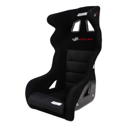 RACES PRO-DRIVER sport seat with FIA, black (3D MESH)
