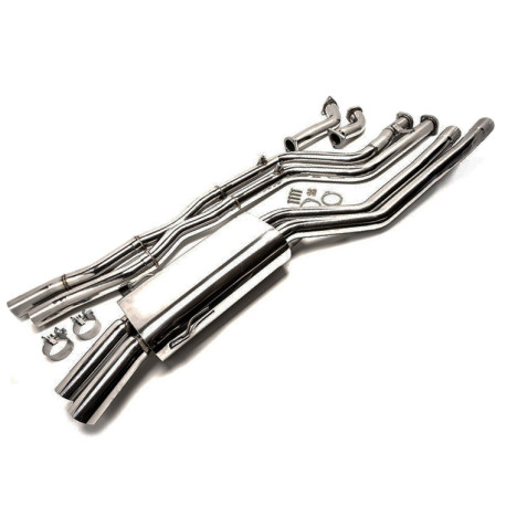 Cat back izpušni sistem RACES Full exhaust system for BMW E36 (M50/M52/S50) | race-shop.si