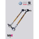 Dodatna oprema DNA RACING front adjustable front sway bar tie rods "PRO STREET" kit for VW SCIROCCO (2009) | race-shop.si