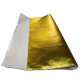 Pokrovi, ščiti in toplotne izolacije Thermal reflective heat shield RACES 100x120cm - Gold aluminium | race-shop.si