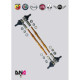 Dodatna oprema DNA RACING Pro Street front sway bar tie rods kit for MINI R55-R56-R57 - COOPER INCL. | race-shop.si