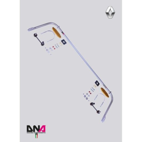 Whiteline nihajne palice in dodatna oprema DNA RACING rear torsion bar kit for RENAULT CLIO IV - RS INCL. (2012 -) | race-shop.si