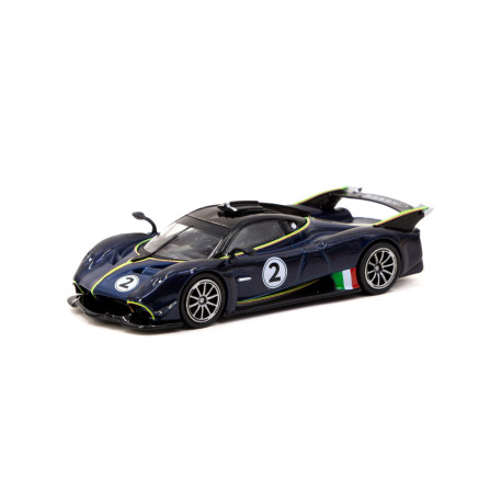 Car models TARMAC WORKS model car 1/64 Pagani Huayra R | Blu Avio | race-shop.si