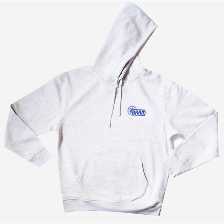 Majice s kapuco in jakne Braid hoodie, light grey | race-shop.si