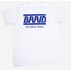 Braid t-shirt, white