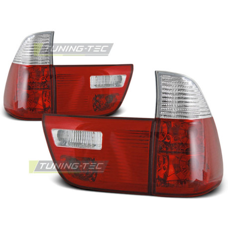Osvetlenie ZADNJE LUČI RDEČE BELA za BMW X5 E53 09.99-06 | race-shop.si