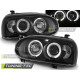 Osvetlenie ŽAROMETI ANGEL EYES ČRNA za VW GOLF 3 09.91-08.97 | race-shop.si