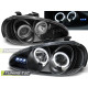 Osvetlenie MAZDA MX3 91-98 ANGEL EYES ČRNA | race-shop.si