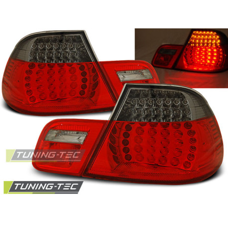 Osvetlenie LED ZADNJE LUČI RDEČI DIM za BMW E46 04.99-03.03 CABRIO | race-shop.si