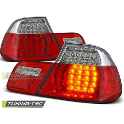 LED ZADNJE LUČI RDEČE BELA za BMW E46 04.99-03.03 COUPE