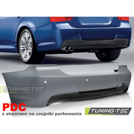 Body kit a vizuálne doplnky ZADNJI ODBIJAČ SPORT PDC za BMW E90 03.05-08.08 | race-shop.si