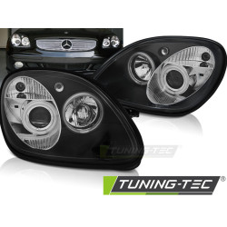 ŽAROMETI ANGEL EYES ČRNA za MERCEDES R170 SLK 04.96-04