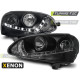 Osvetlenie XENON ŽAROMETI DAYLIGHT ČRNA za VW GOLF 5 03-08 | race-shop.si