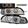 HEADLIGHTS ANGEL EYES CHROME fits BMW E39 09.95-06.03