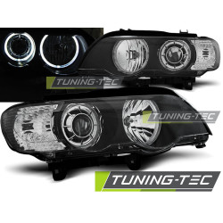 ŽAROMETI ANGEL EYES LED ČRNA za BMW X5 E53 09.99-10.03