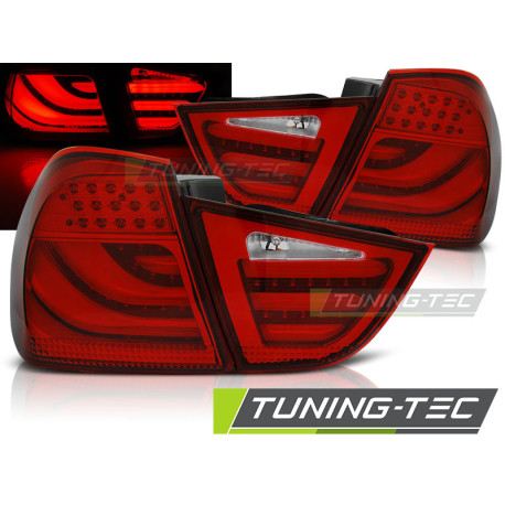 Osvetlenie LED BAR ZADNJE LUČI RDEČA za BMW E90 09-11 | race-shop.si