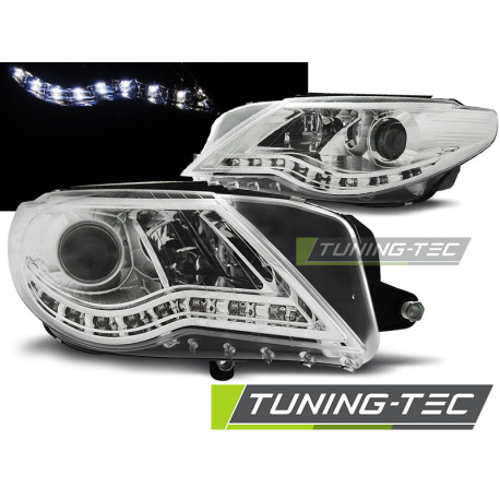 Osvetlenie ŽAROMETI DAYLIGHT KROM za VW PASSAT 08-12 CC | race-shop.si