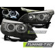 Osvetlenie ŽAROMETI ANGEL EYES LED ČRNA za BMW E60/E61 03-07 | race-shop.si