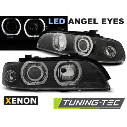 XENON ŽAROMETI ANGEL EYES LED ČRNA za BMW E39 09.95-06.03