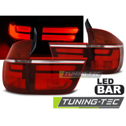 LED ZADNJE LUČI RDEČE BELA za BMW X5 E70 03.07-05.10