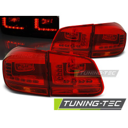 TUNING-TEC LED zadnje luči za VW TIGUAN 07.11-12.15, rdeča
