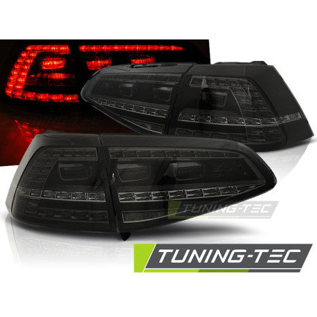 Osvetlenie LED ZADNJE LUČI SPORT ZATEMNJENO za VW GOLF 7 13-17 | race-shop.si