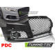 Body kit a vizuálne doplnky SPREDNJI ODBIJAČ SPORT GLOSSY BLACK PDC za AUDI A3 12-16 | race-shop.si