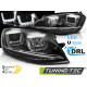 Osvetlenie ŽAROMETI U-LED LIGHT DRL ČRNA SEQ za VW GOLF 7 11.12-17 | race-shop.si