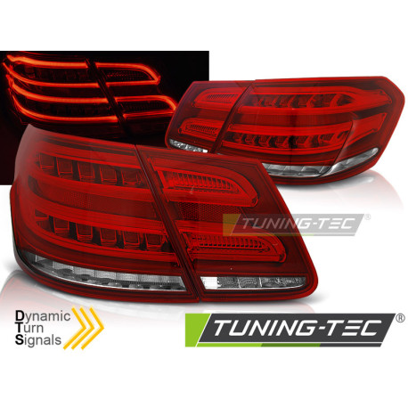 Osvetlenie LED ZADNJE LUČI RDEČE BELA SEQ za MERCEDES W212 E-CLASS 09-13 | race-shop.si