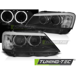 ŽAROMETI ANGEL EYES LED ČRNA za BMW X3 F25 10-07.14