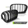 GRILLE GLOSSY BLACK DOUBLE BAR fits BMW F20 F21 LCI 15-18