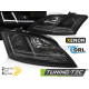 Osvetlenie XENON ŽAROMETI LED DRL ČRNA SEQ za AUDI TT 06-10 8J | race-shop.si