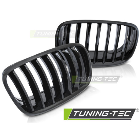 Body kit a vizuálne doplnky SPREDNJA MASKA (REŠETKA) GLOSSY BLACK za BMW X5 E70 X6 E71 08- | race-shop.si