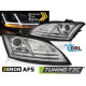 Osvetlenie XENON ŽAROMETI LED DRL KROM SEQ za AUDI TT 10-14 8J z AFS | race-shop.si