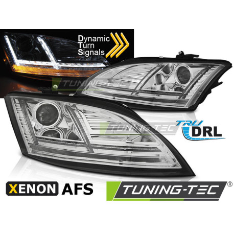 Osvetlenie XENON ŽAROMETI LED DRL KROM SEQ za AUDI TT 10-14 8J z AFS | race-shop.si
