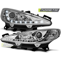 PEUGEOT 207 05.06-06.12 DAYLIGHT KROM Z MOTORJEM