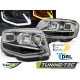 Osvetlenie ŽAROMETI TUBE LIGHT KROM DRL SEQ za VW T6 15-19 | race-shop.si