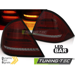 MERCEDES W203 SEDAN 04-07 RDEČE ZATEMNJENO LED BAR