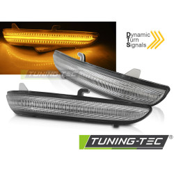SMERNIKI OGLEDALA BELA LED SEQ za PEUGEOT 208 / 2008 / CITROEN C3