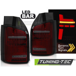 LED BAR ZADNJE LUČI RDEČE ZATEMNJENO SEQ za VW T6 15-19 OEM ŽARNICA